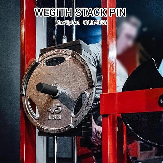 Weight Stack Pin, Gym Pin with Spring Clip Collar, Weight Pins - Image 5