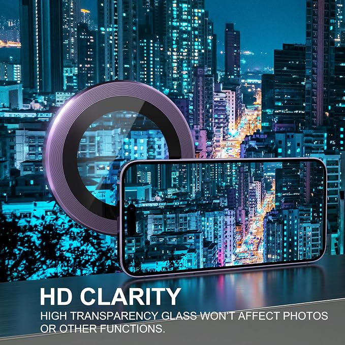 Choiche [3+1 for iPhone 14 Pro/iPhone 14 Pro Max Camera Lens Protector - Image 5