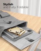 Nulaxy Dual Folding Cell Phone Stand, Fully Adjustable Foldable Desktop Phone - Image 5