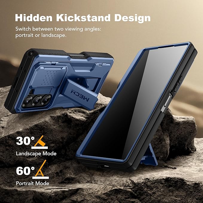 TONGATE for Z Fold 6 Case, Full-Body Military Drop Phone Case for Samsung - Image 6