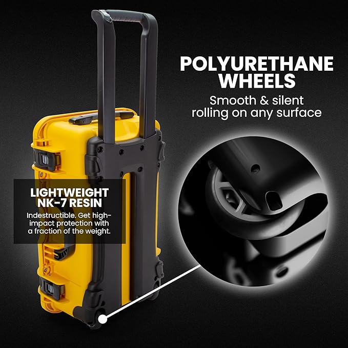 NANUK Wheeled Series 935 Lightweight NK-7 Resin Waterproof Protective Case - Image 2