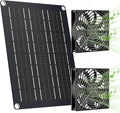 MARBERO 4.7 Inch Solar Powered Fan Kit, 15W Solar Panel by MARBERO