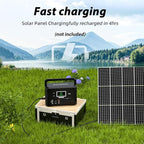 200W Portable Power Station, mormluck 118Wh Solar Generators - Image 7