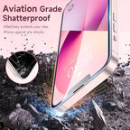Fotbor for iPhone 16e/13/13 Pro/14 Screen Protector Glass, 9H Tempered Glass - Image 5