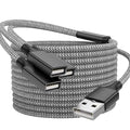 6.6FT USB A Male to 3 Female Extension Cable, USB Splitter 1 in 3 Out Support by Unknown