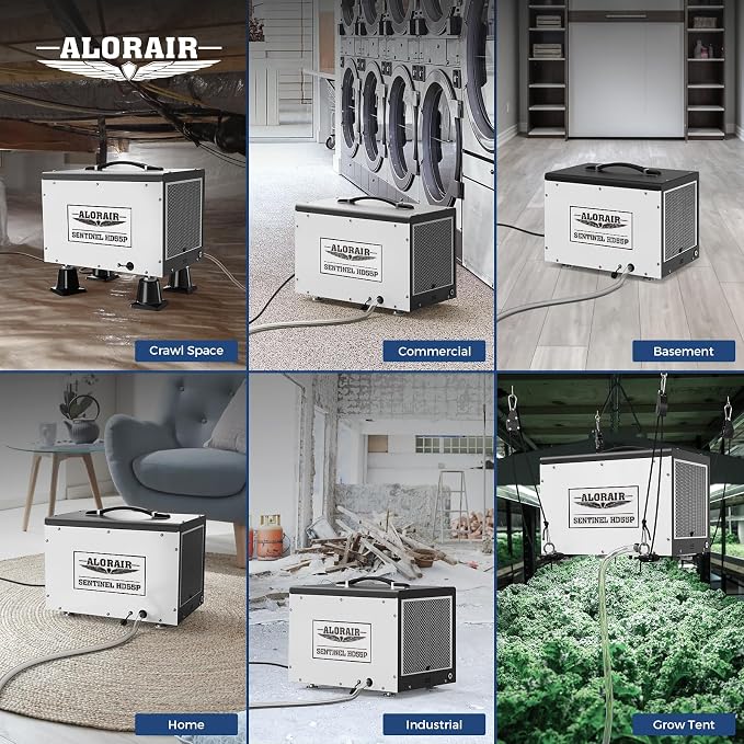 ALORAIR Crawl Space Dehumidifier, 120 PPD Crawlspace Dehumidifiers - Image 6