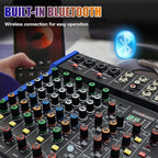 EXOTON Professional Audio Mixer Console, 6 Channel - Image 5