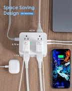 6Ft Surge Protector Power Strip - Image 3