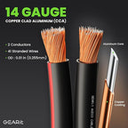 GEARit Speaker Wire 14 Gauge, Speaker Cable 100ft - Image 3
