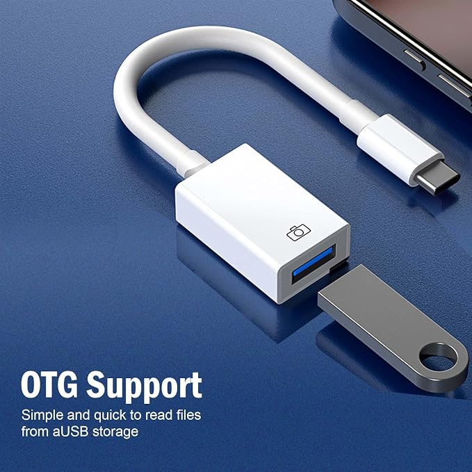 2Pack USB-C to USB 3.0 Adapter, USB C Male to USB Female OTG Adapter, - Image 3