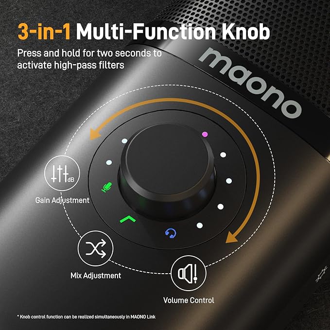 MAONO USB Condenser Microphone-Studio Mic - Image 4
