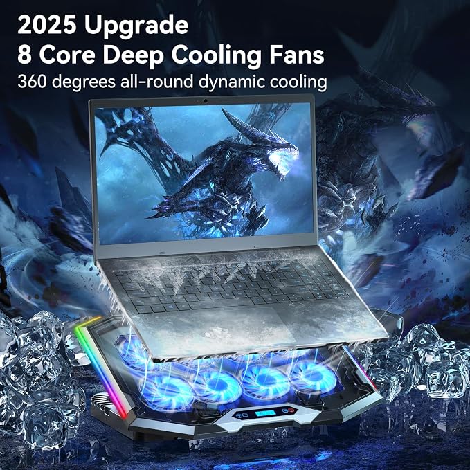 ICE COOREL Gaming Laptop Cooling Pad - Image 2
