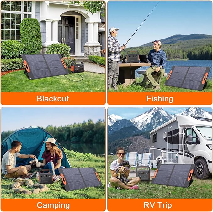 N-Type 16BB 100W Portable Solar Panel 18V Mono ETFE Foldable Solar Panel - Image 8