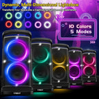 Portable Bluetooth Speaker: 160W Peak Powerful Loud Sound Deep Bass Wireless - Image 3