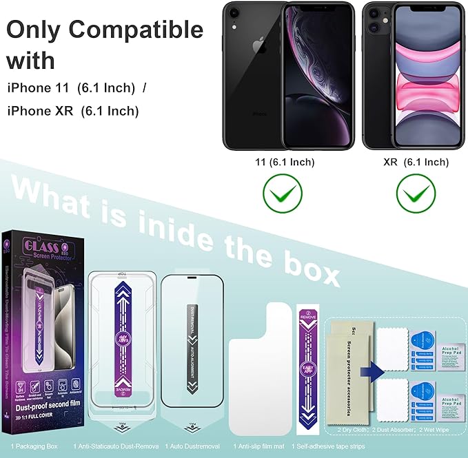 2 Pack Screen Protector Tempered Glass - Image 2