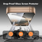 UNBREAKcable Screen Protector for iPhone 16 Pro, HD Tempered Glass Screen - Image 2