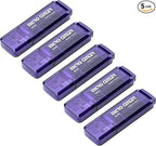 Micro Center SuperSpeed 5 Pack 64GB USB 3.0 Flash Drive Gum Size Memory Stick by INLAND