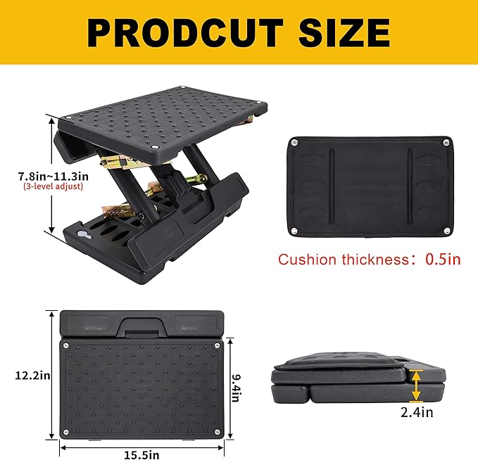 Adjustable Foot Rest Under Desk - Image 3