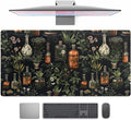 Black Aesthetics Desk Mat Mouse Pad Large Gaming Mouse Pad Desk Pad Mousepad by TENG+DA+QING