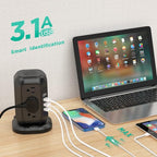 AiJoy Power Strip Tower 16.4 ft Cord, Surge Protector - Image 4