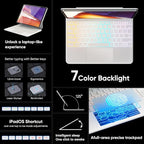 doqo Keyboard case for iPad Air 13 2024/ 2025 and iPad Pro 12.9, Magic Keyboard - Image 6
