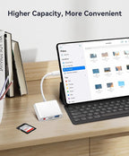 WNXSLOAD USB-C SD Card Reader, Memory Card Reader - Image 6