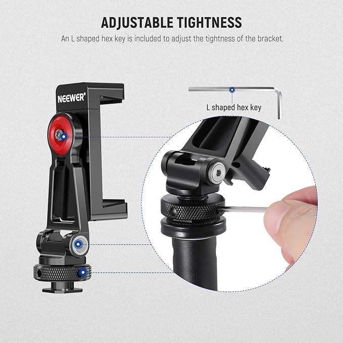 NEEWER Metal Phone Tripod Mount - Image 8