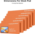 Aothia Faux Leather Desk Mat - Image 5