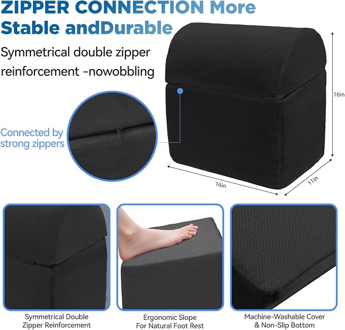 Adjustable Foot Rest for Under Desk at Work - Image 3