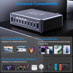 CHIPOFY 710W USB C Charger Block, 10 Port USB C Charging Station, Dual PD3.1 - Image 6