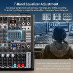 16 Channel Professional Audio Mixer, Mixing Console - Image 4