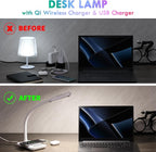 WILIT Desk Lamp with Wireless Charger, Music Sync RGB Color Changing Lights - Image 8