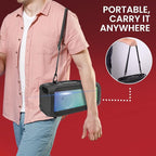 Pyle Wireless Portable Bluetooth Boombox Speaker - 120W Rechargeable Boom Box - Image 7