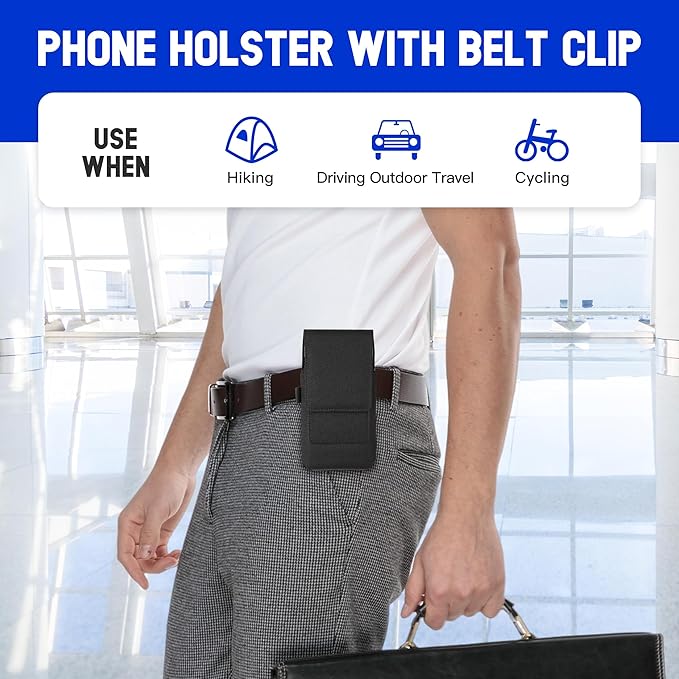 BECPLT for Galaxy S25+ S24+ S23+ S22+ 5G Note 20 Ultra 5G Nylon Cell Phone - Image 7
