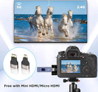 Wireless HDMI Transmitter and Receiver, Plug and Play Portable 2.4G/5G Wireless - Image 7