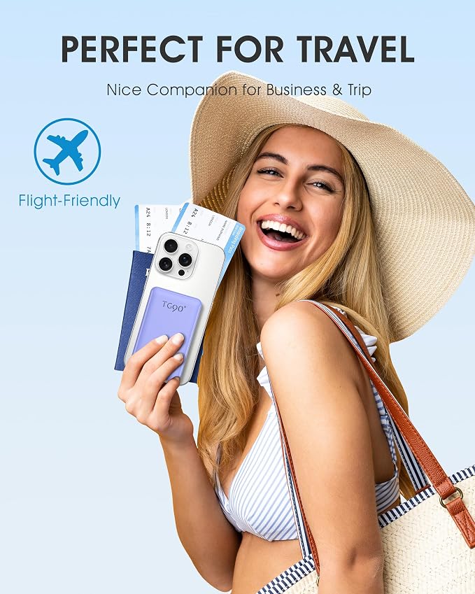 TG90° Portable Phone Charger Ultra Mini Power Bank - Image 6