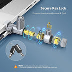 AboveTEK Laptop Locking Cable for MacBook Pro 14/16, Anti-Theft Keyed Laptop - Image 4