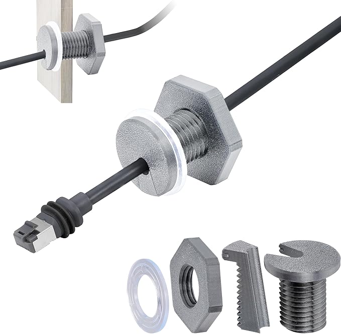 2Pcs RV Cable Passthrough for Starlink mini, RV Cable Grommet Compatible by PDCInyck