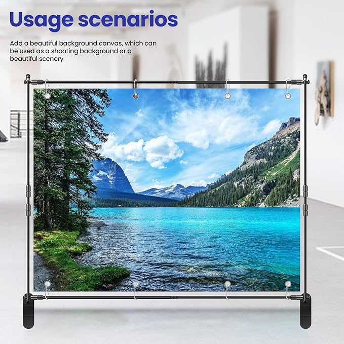 Jiang&Rong 10x8ft Photo Backdrop Stand Kit - Image 6