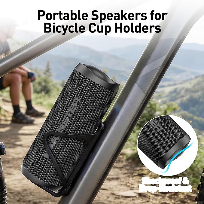 Monster Bluetooth Speaker, Wireless Portable Outdoor Bluetooth Speakers - Image 6