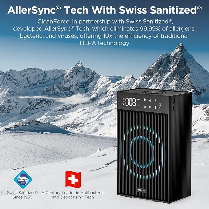 CleanForce Rainbow Cube | World’s First 4-in-1 Space-saving Air Purifier - Image 7
