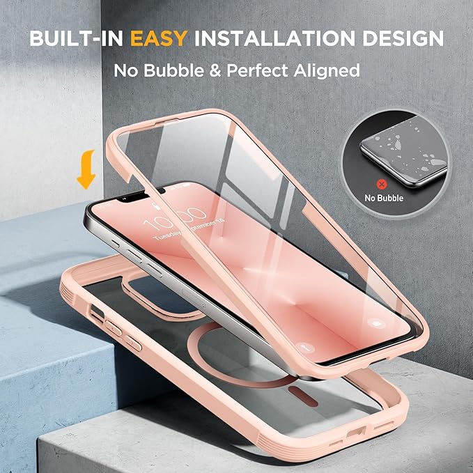 Miracase Magnetic Glass for iPhone 13 Pro Case, Compatible - Image 5