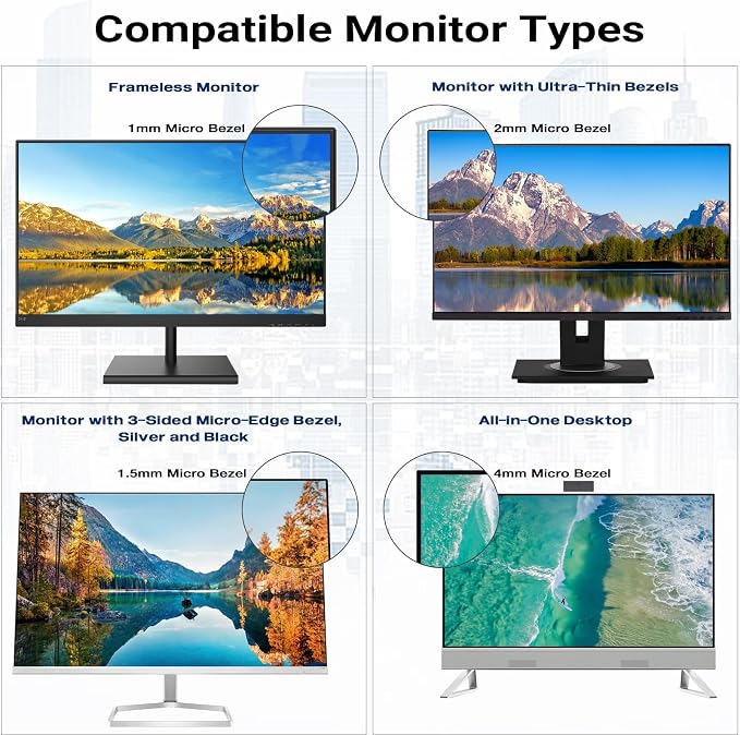 FILMEXT [2023 Upgrade 27 Inch Removable Privacy Screen Filter - Image 4