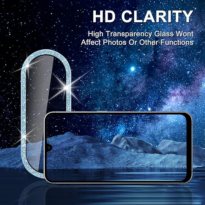 for Samsung Galaxy A26/A36/A56 Camera Lens Protector, Individual Metal Ring - Image 4
