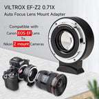 VILTROX EF-Z2 Auto Focus Lens Adapter 0.71x Reducer Speedbooster Lens Converter - Image 2