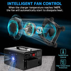 Yinleader 5000W PRO Voltage Transformer Converter Step Up/Down AC 110V/120V to - Image 6