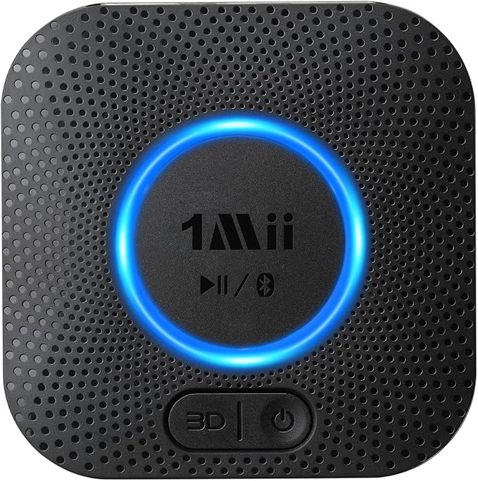 1Mii B06+ Bluetooth Receiver, Hi-Fi Wireless Audio Adapter by 1Mii