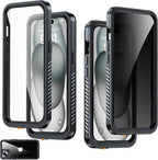 for iPhone 15 Case Waterproof by AMILIFECASES