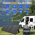 400W Portable Solar Panel for Power Station Generator, 400 Watt Foldable Solar - Image 2