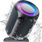 Bluetooth Speaker Wireless, IP67 Waterproof & Dustproof Portable Speaker by Deeyaple